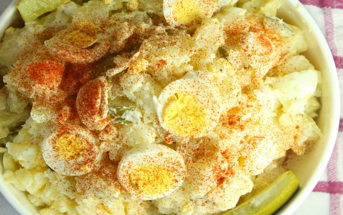 Dill Pickle Potato Egg Salad Delish Club