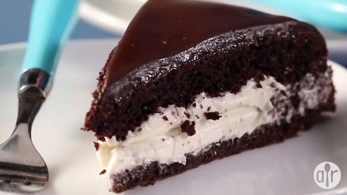 Giant Ding Dong Cake Delish Club