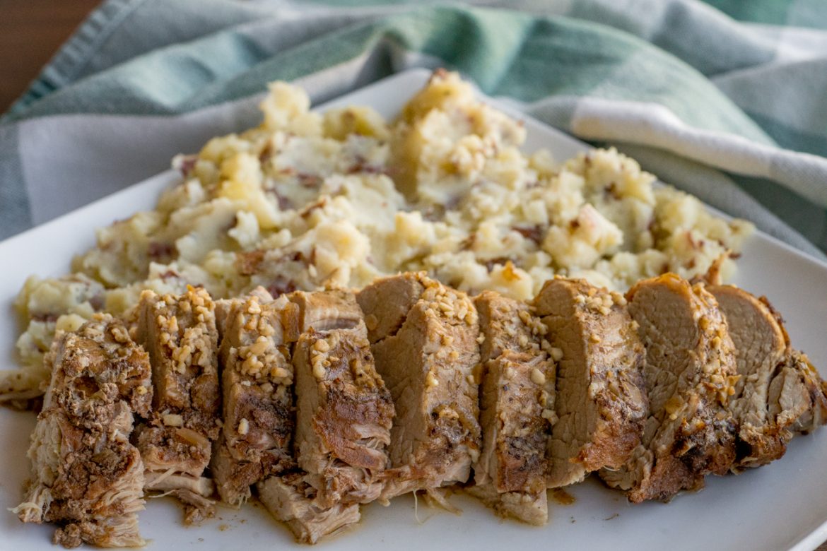 The Easiest Slow Cooker Pork Tenderloin Ever Delish Club