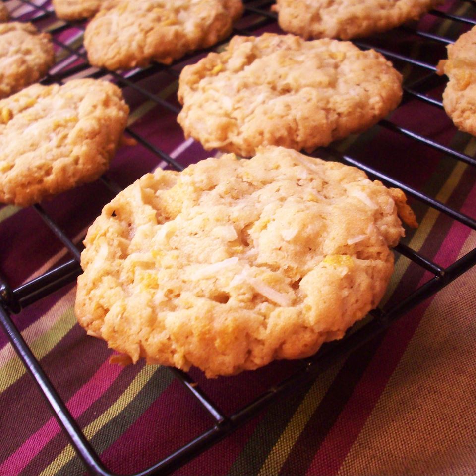 Chewy Crispy Coconut Cookies Delish Club