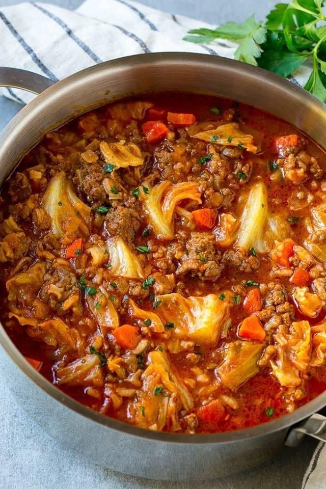 CABBAGE ROLL SOUP Delish Club