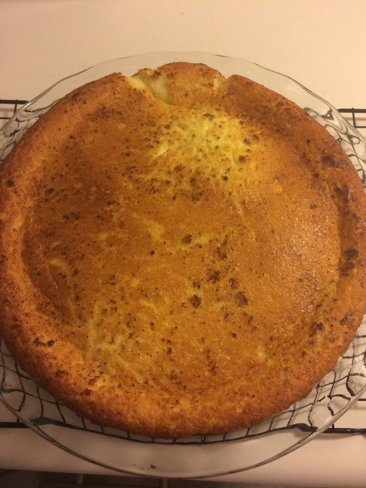 Magic Crust Custard Pie Delish Club