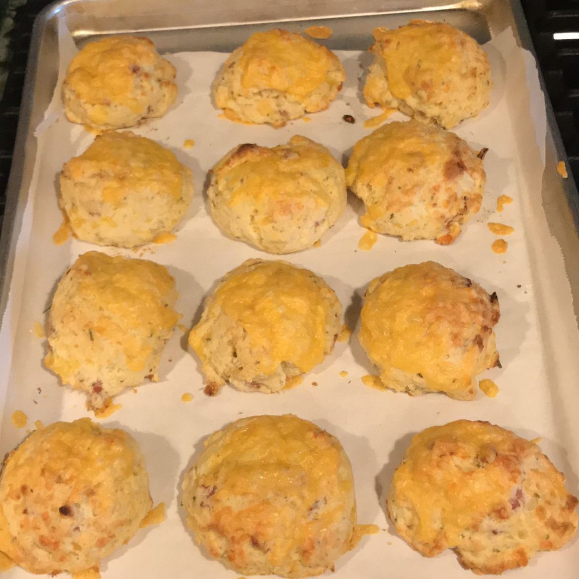 Rosemary Cheddar Drop Biscuits Delish Club