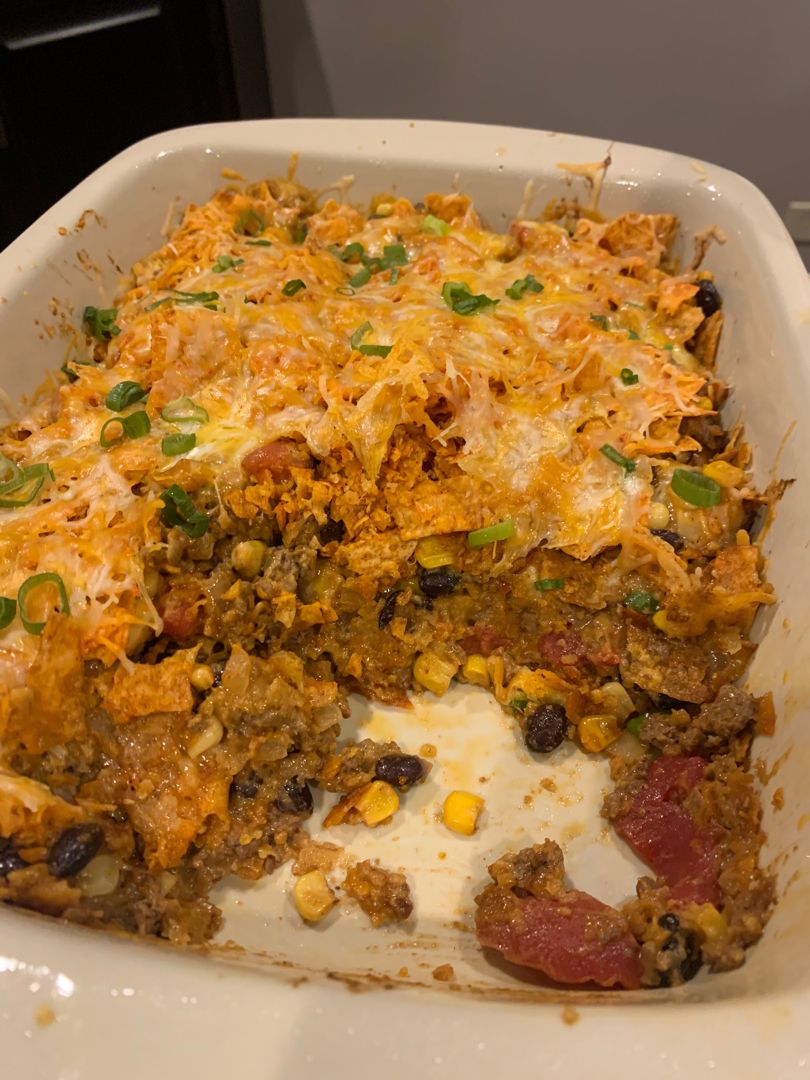 THE BEST HOMEMADE DORITO TACO CASSEROLE Delish Club