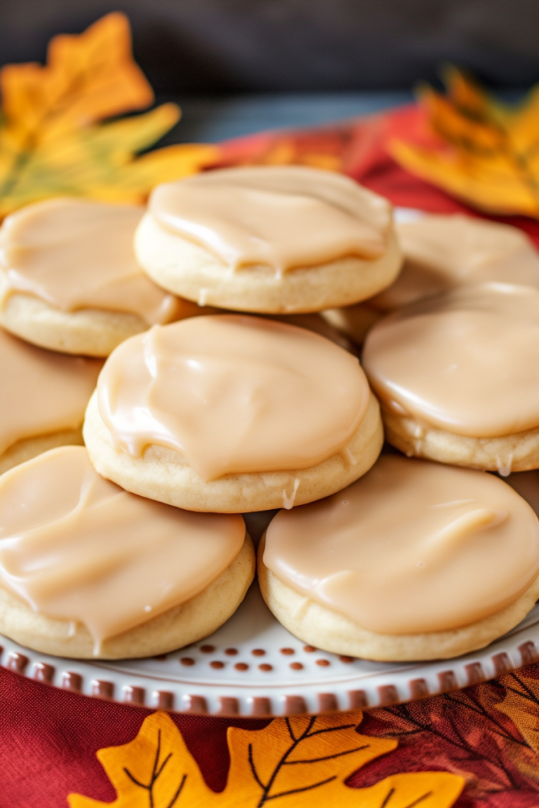 Maple Cookies With Maple Icing • Delish Club 5168